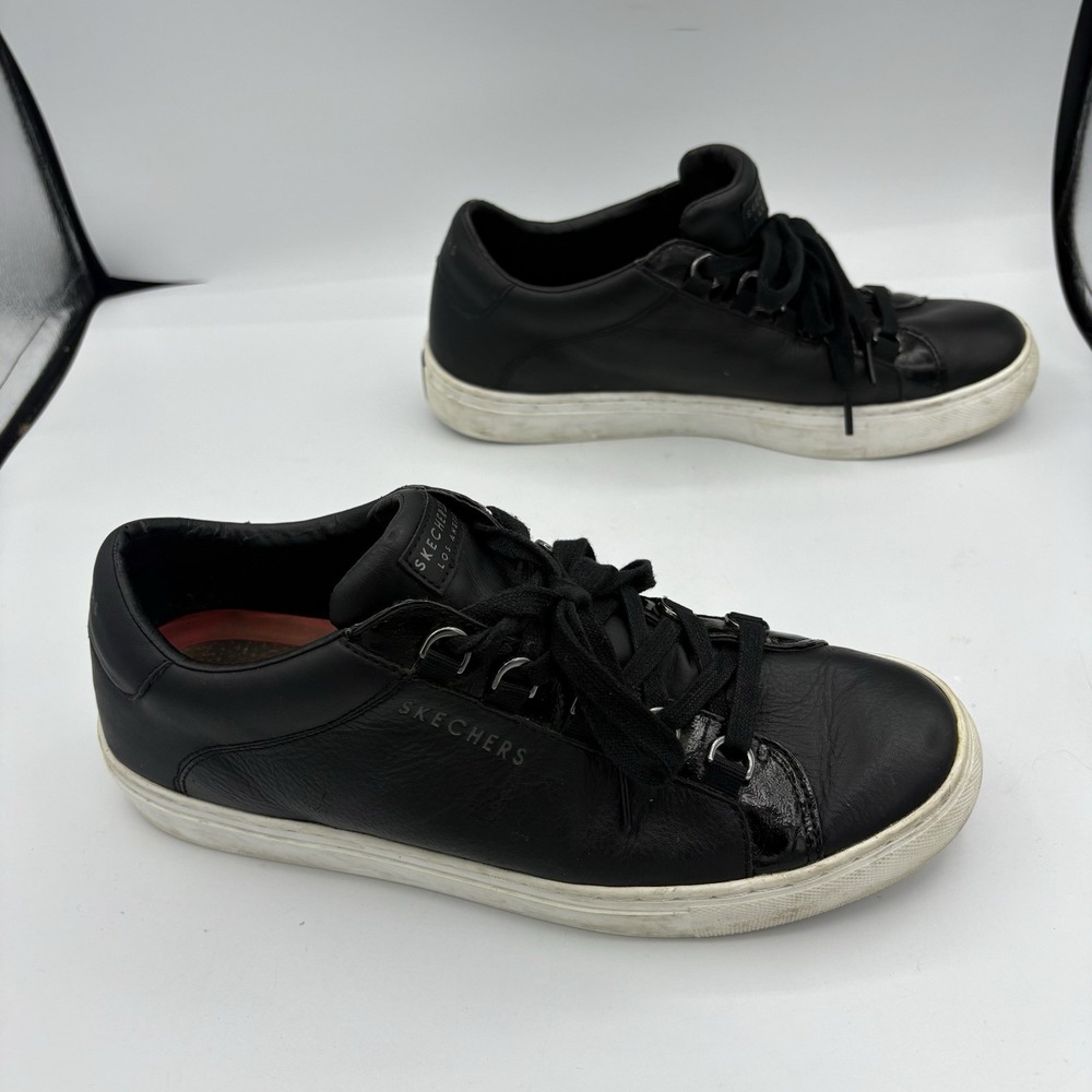 Skechers Shoes Womens Size 10 Black 73532 Street Los Angeles Rise Fit Sneakers - Picture 7 of 9